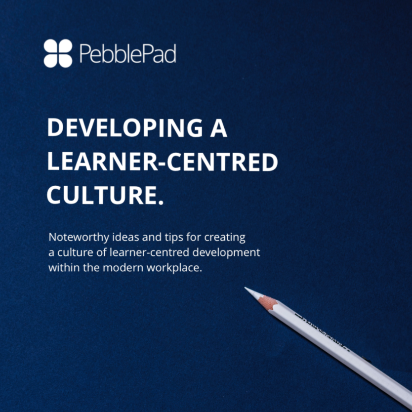PebblePad is offering a useful free guide at LT18 – stand G7