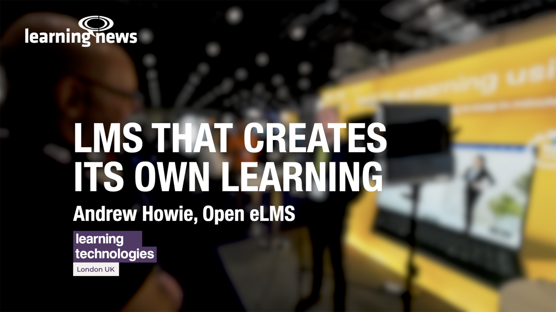 Andrew Howie, Open eLMS, at LT2025