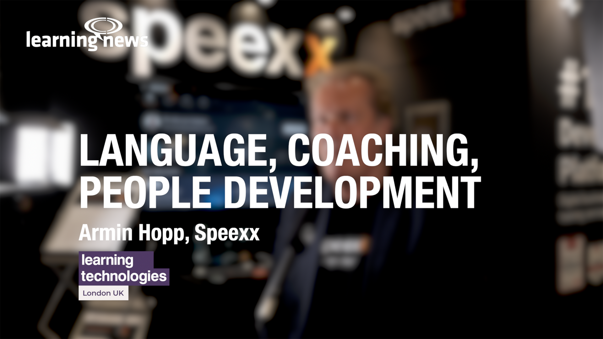 Armin Hopp, Speexx, at LT2025