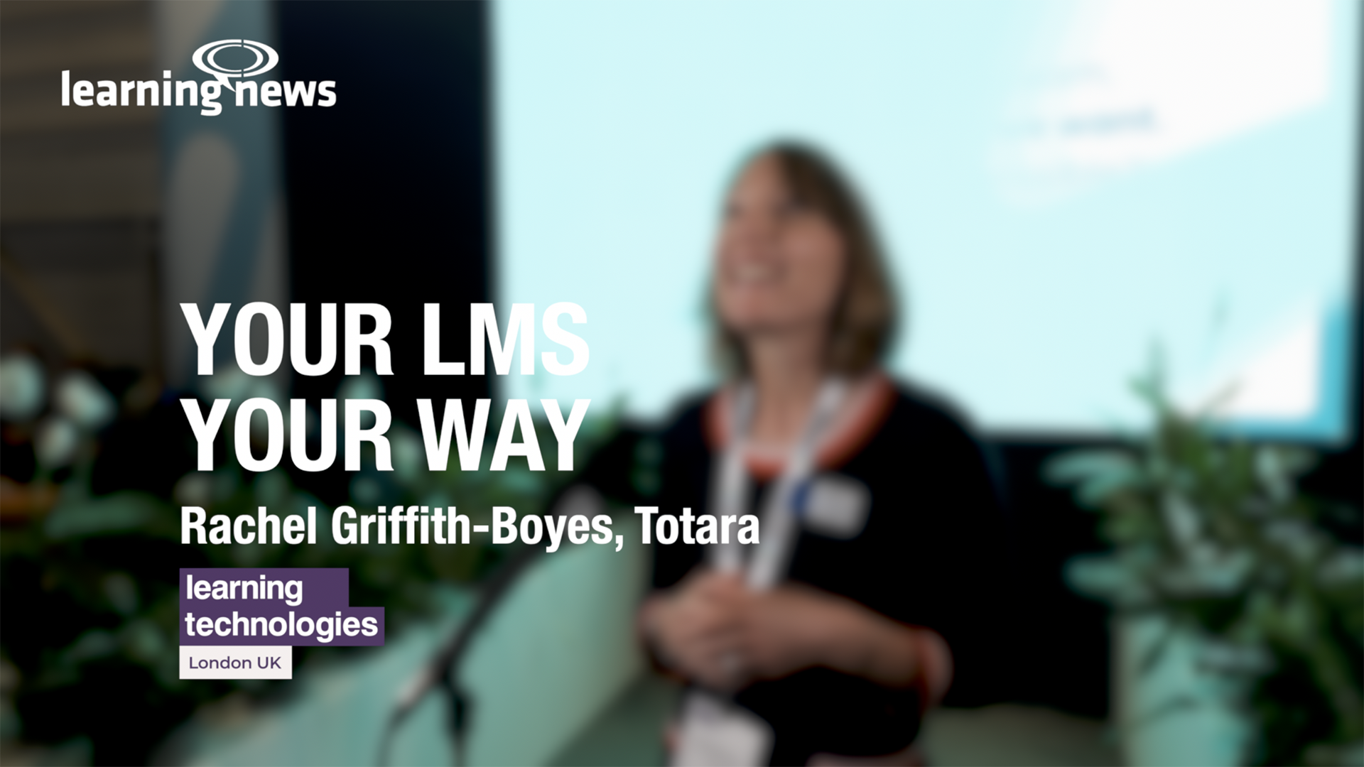 Rachel Griffith-Boyes, Totara, at LT2025
