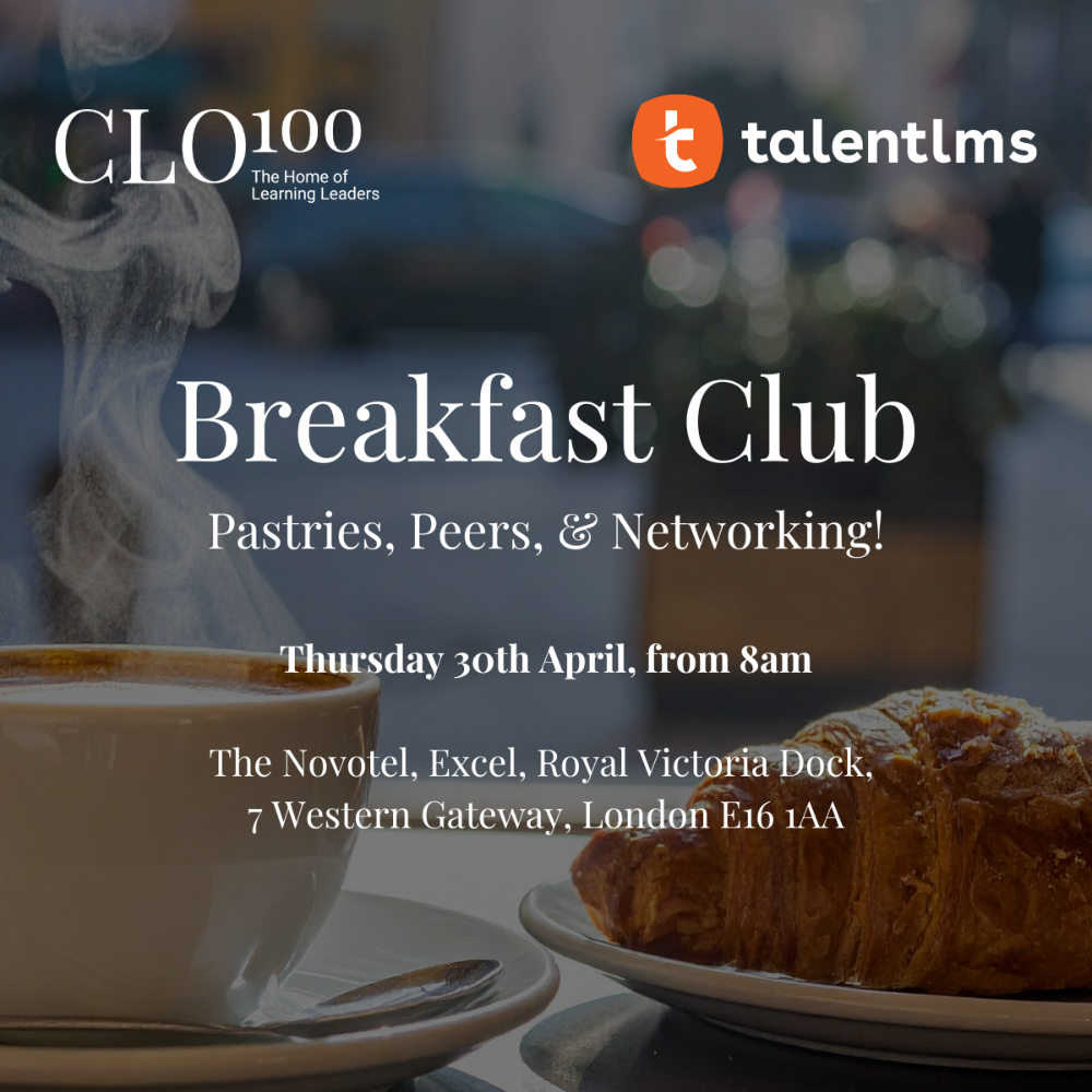 CLO100 Breakfast Club @ Learning Technologies